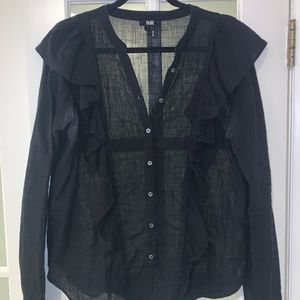 Paige Button Up Top
